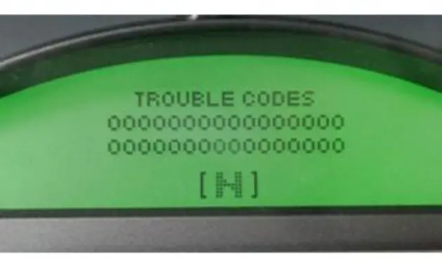 Types of Trouble Codes